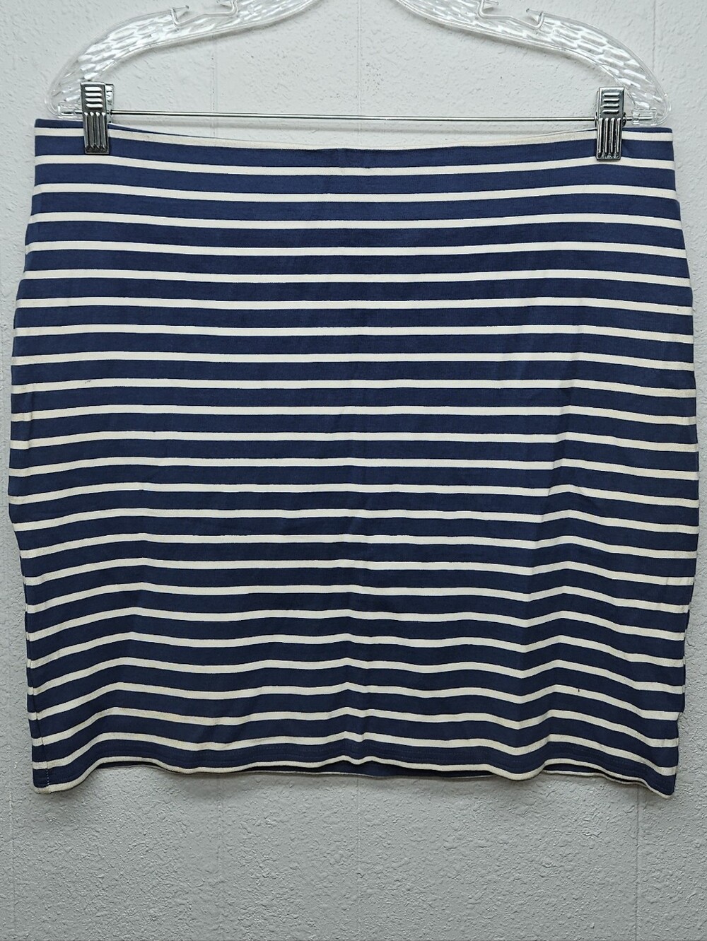 Ann Taylor LOFT Striped Mini Pencil Skirt Womens L Party Going Out Coquette